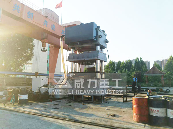 6000噸全焊接球閥四柱液壓機(jī)反轉(zhuǎn)體噪聲介紹